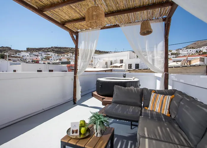 Apartament Bliss Luxury Líndos